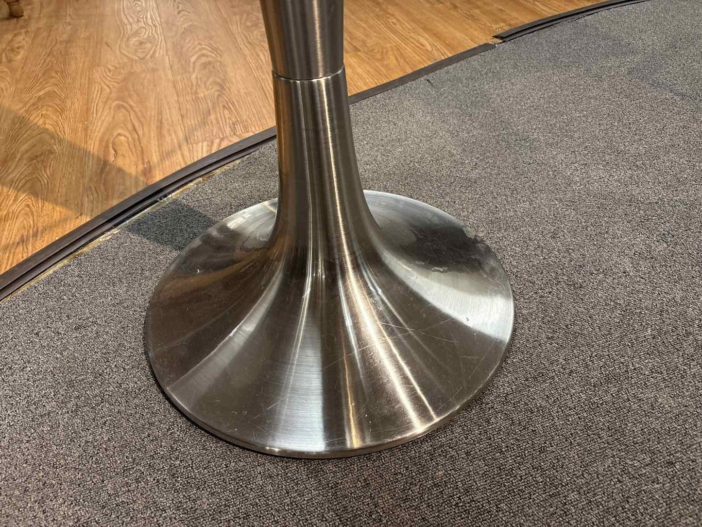 Glass Top Pub Table