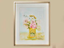 Framed Giclee: "Morning Glory I"
