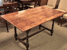 Eldred Wheeler Tiger Maple William & Mary Tavern Dining Table