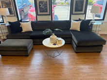 MG+BW 2-Piece Sectional with Ottoman