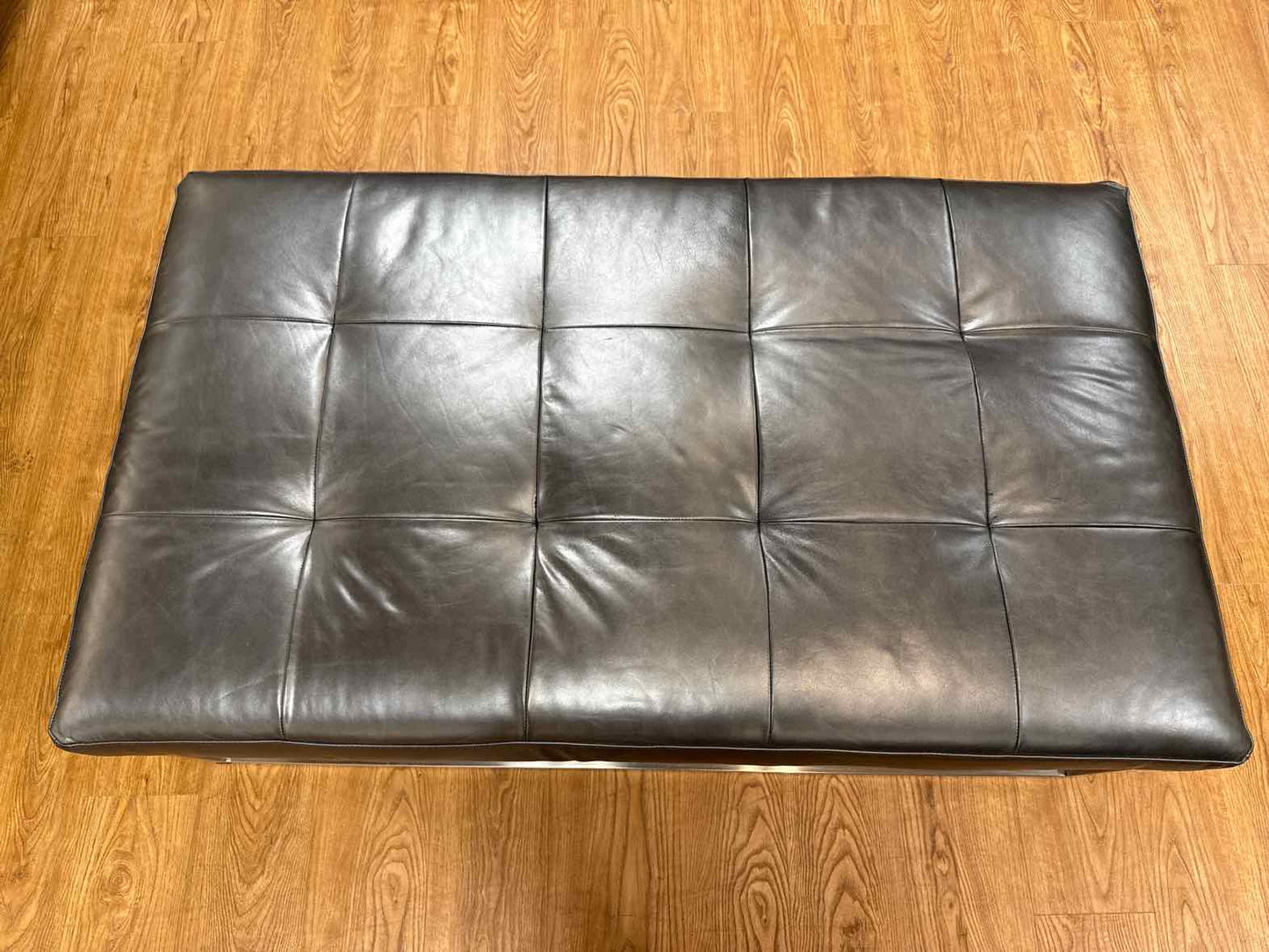 Jonathan Louis 'Copley' Leather Ottoman