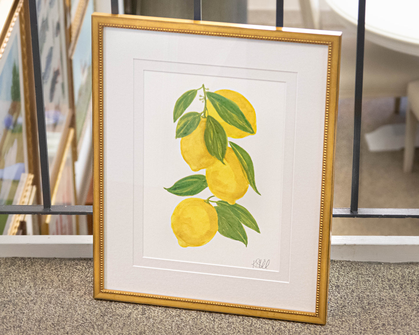 'Lemon 1' Framed Print