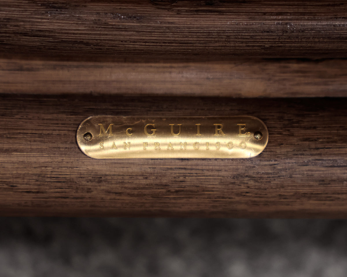 McGuire "Baker Ring" Bar Stool