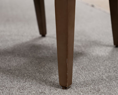 Set of 6 Teal Dining Chairs