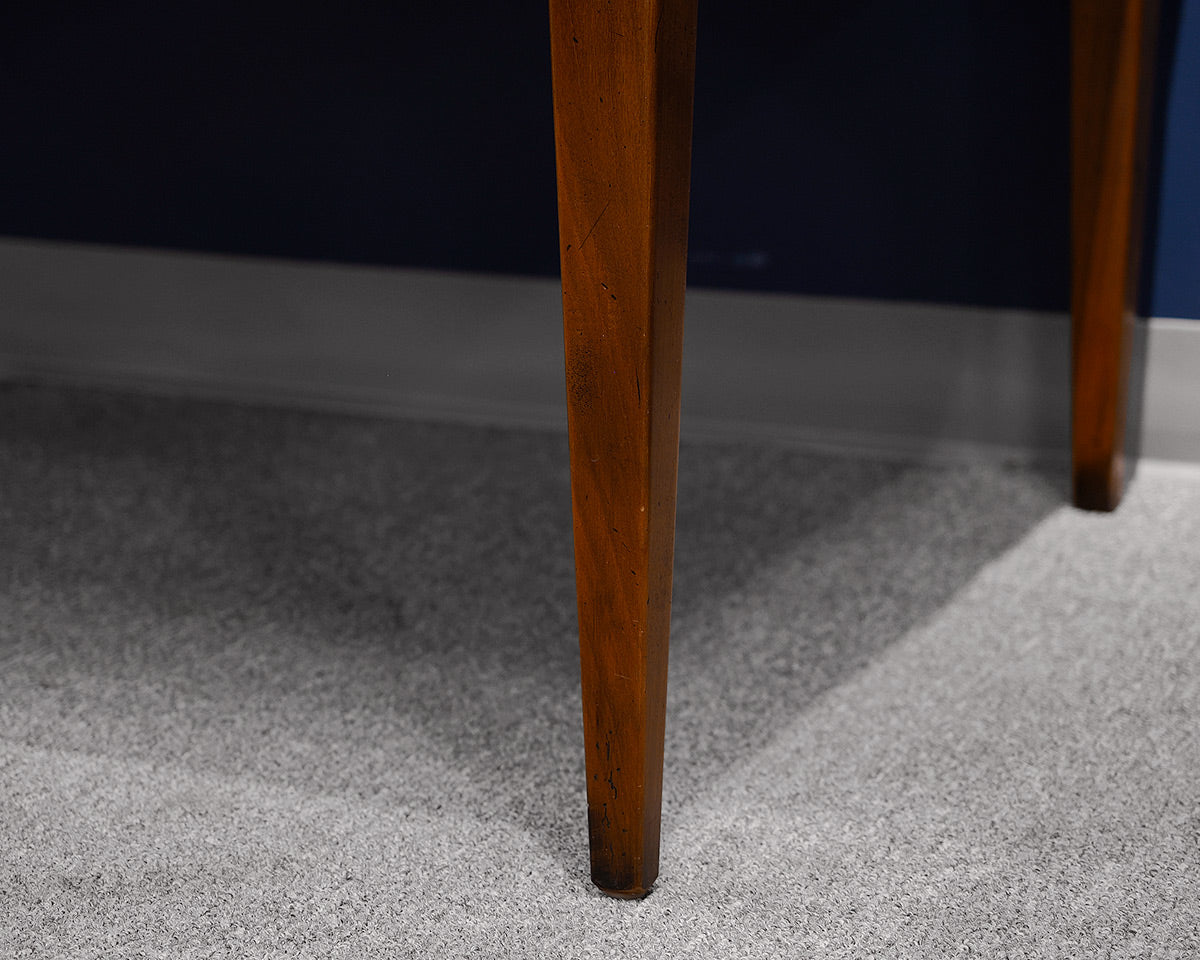 Leather and Marble Top French Desk