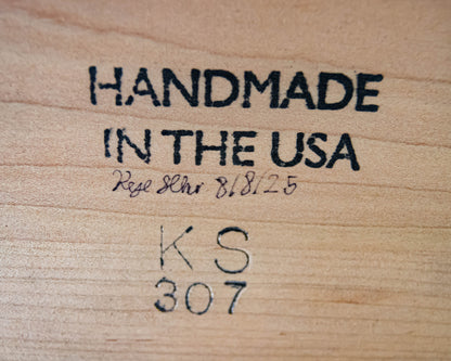 Gat Creek Cassidy 108" Dining Table in Maple Stout Finish