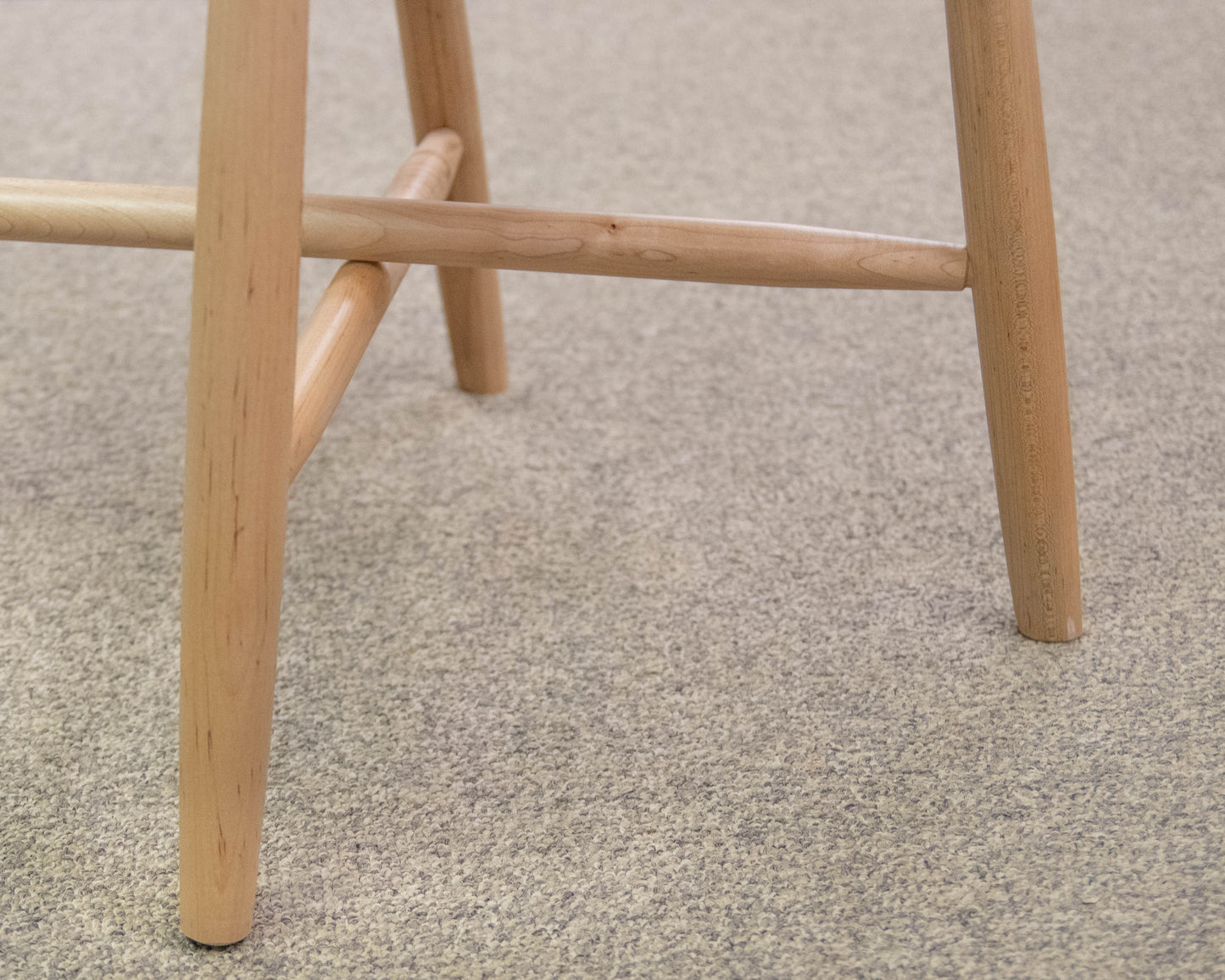 Set of 8 Gat Creek Addison Dining Chairs in Cherry with Natural Finish