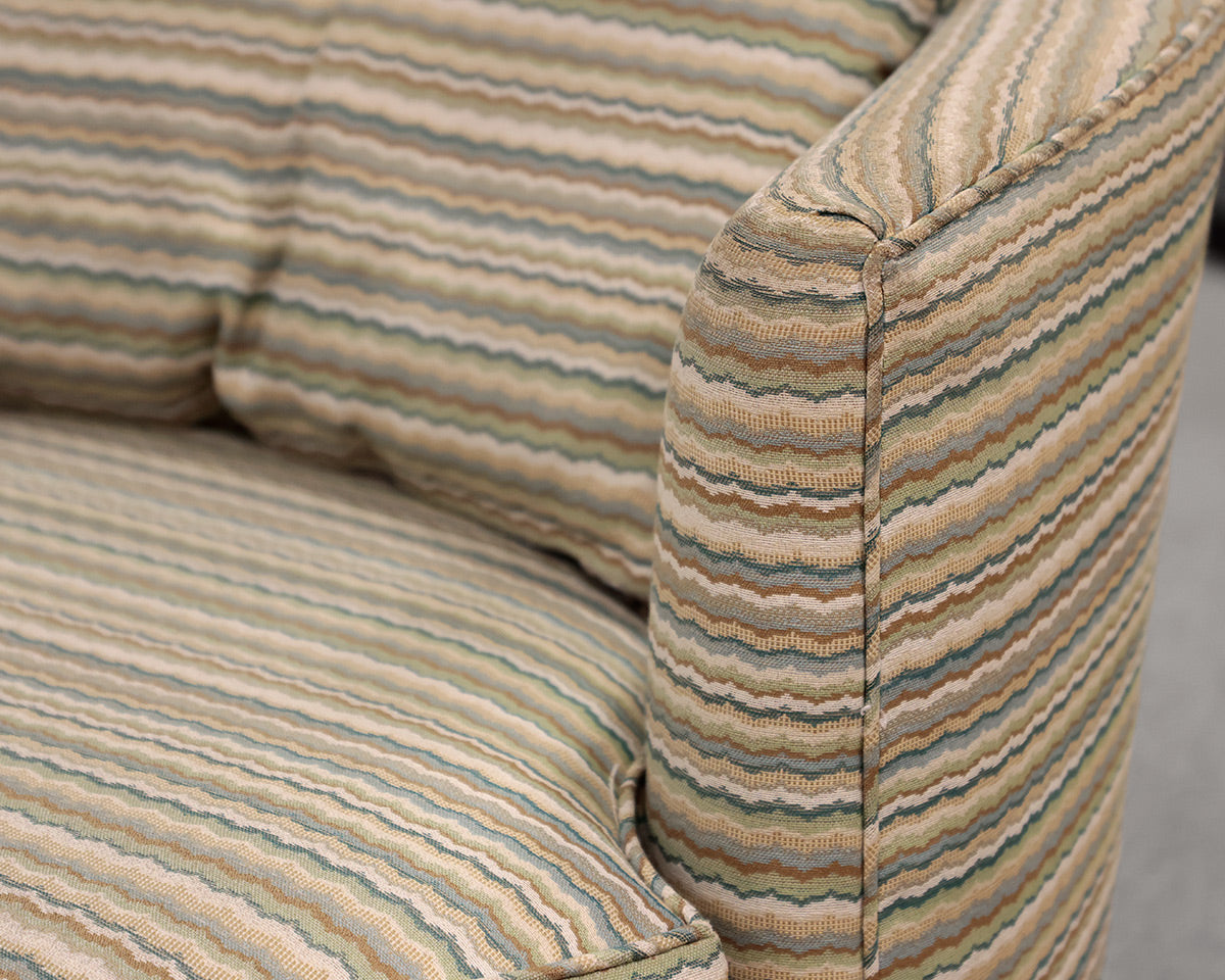 Kravet Round Swivel Chair