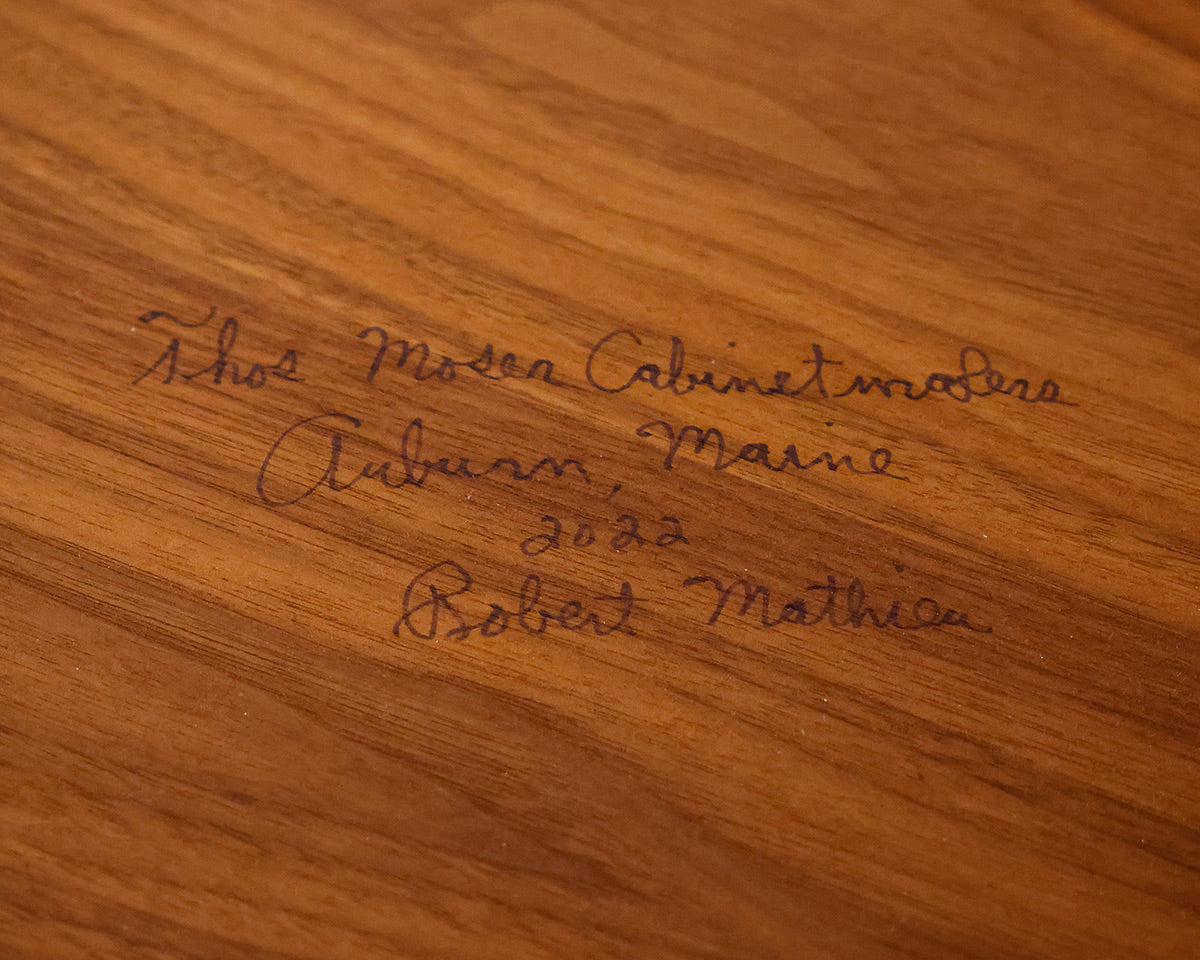 Thos. Moser Drop Leaf Walnut Harvest Dining Table