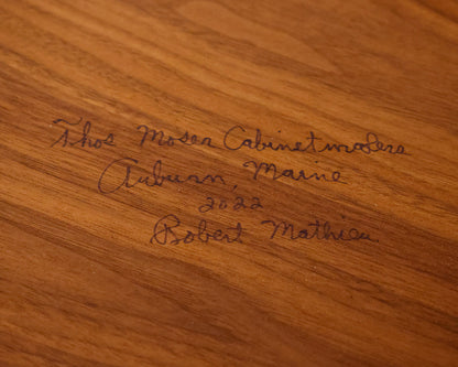 Thos. Moser Drop Leaf Walnut Harvest Dining Table