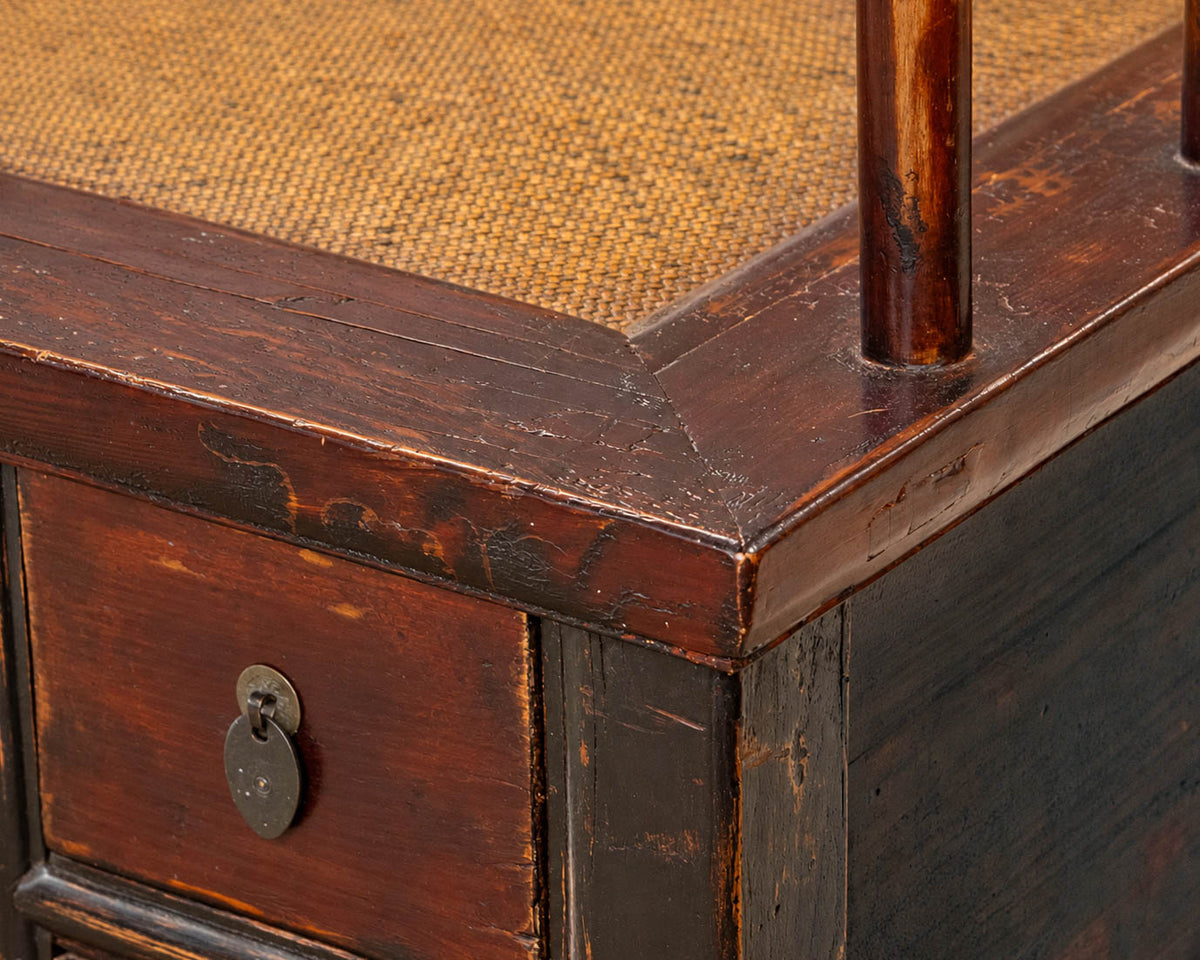 Mohr & McPherson Asian Apothecary Storage Bench