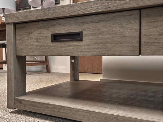 Riverside Riata Grey Wash Cocktail Table