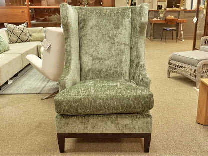 Pair of Bernhardt 'Pascal' Wing Chairs