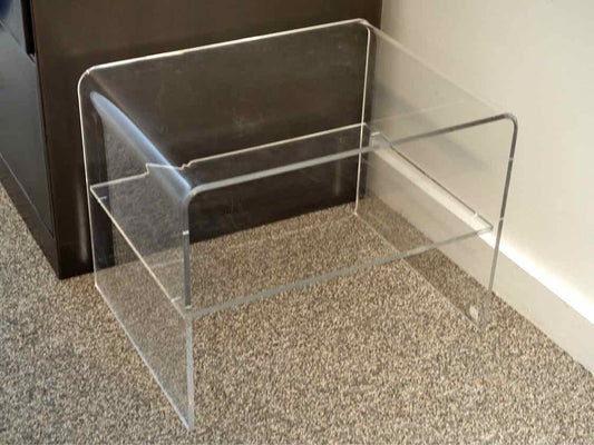 Clear Side Table