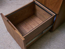 MG + BW Walnut Mid Century Style Executive Desk