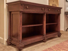 Thomasville  Cherry 2 Dawer 4 Shelf  Console