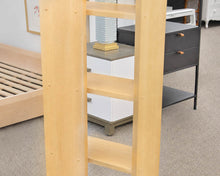 Pair of Light Maple Adjoining Bookcases