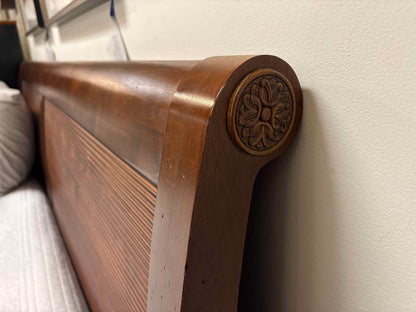 Ethan Allen British Classics King Sleigh Bed