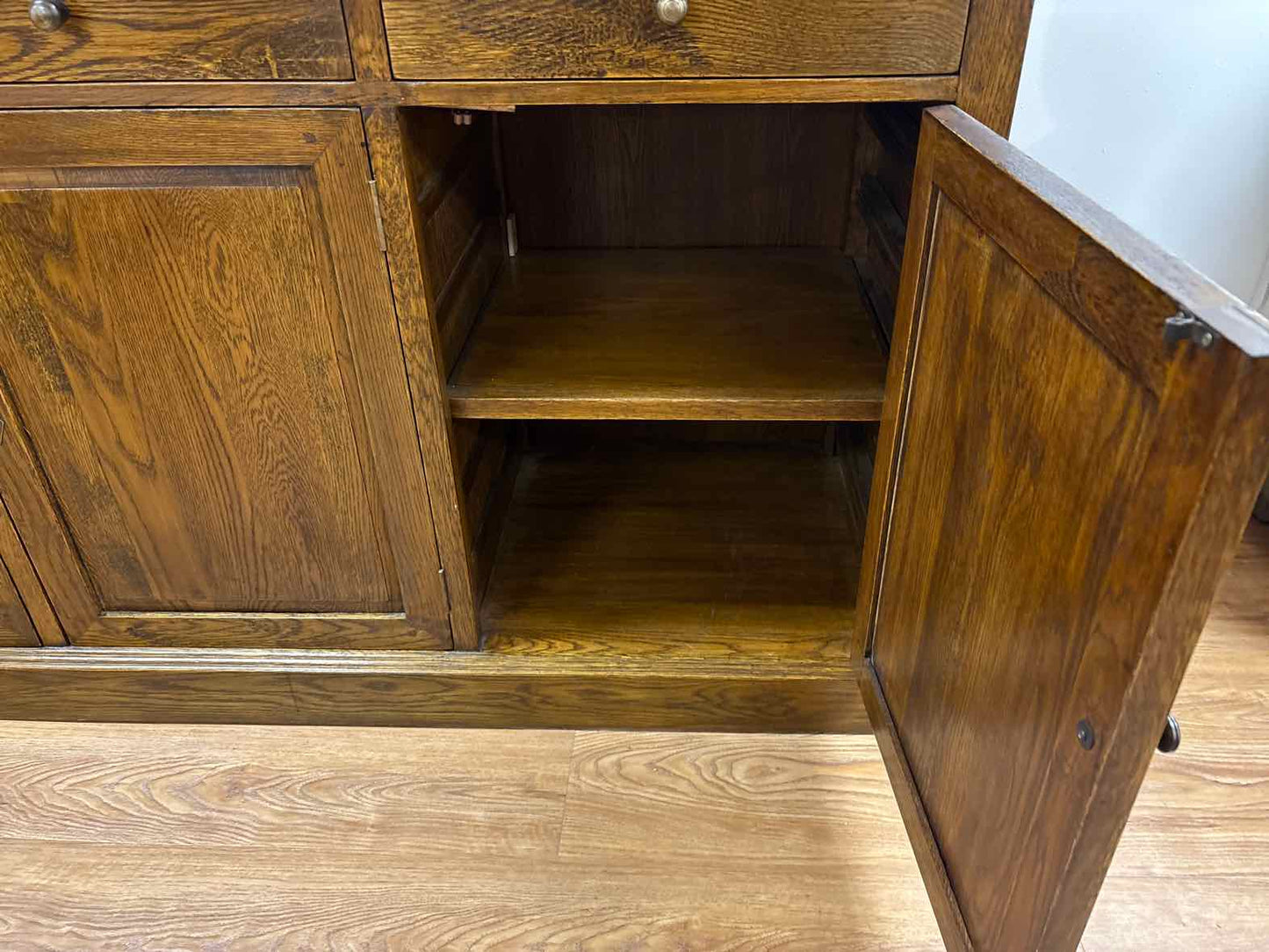 Crate & Barrel Sliding Door China Cabinet
