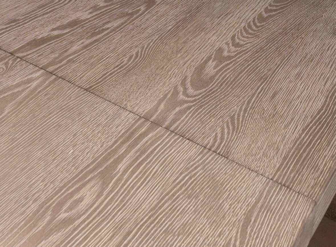 Universal Furniture 'Robards' Oak Driftwood Grey Finish Extended Dining Table
