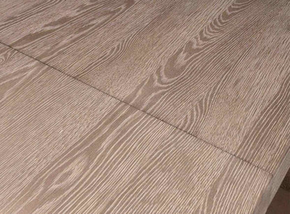 Universal Furniture 'Robards' Oak Driftwood Grey Finish Extended Dining Table