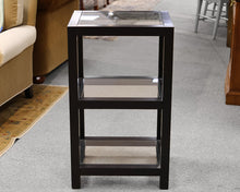 Restoration Hardware Hutton Open Display Table in Black
