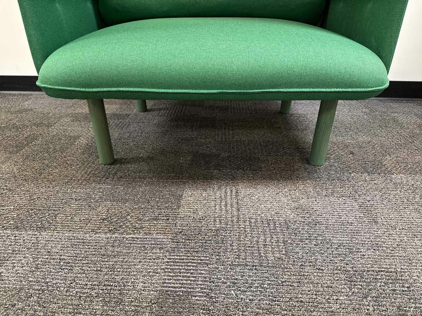 Poppin 'QT' Privacy Lounge Chair With Ottoman