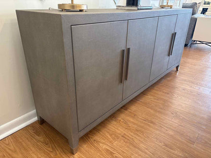 RH 'Graydon' Shagreen Sideboard in Fog