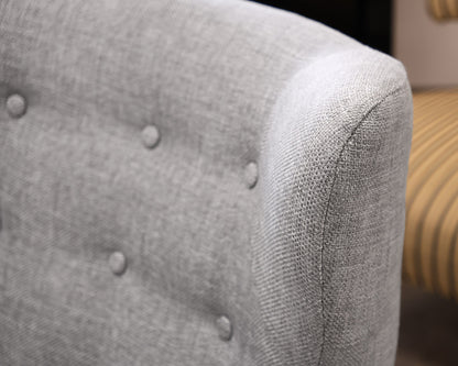 Pair of Article Furniture Accent Wing Chairs