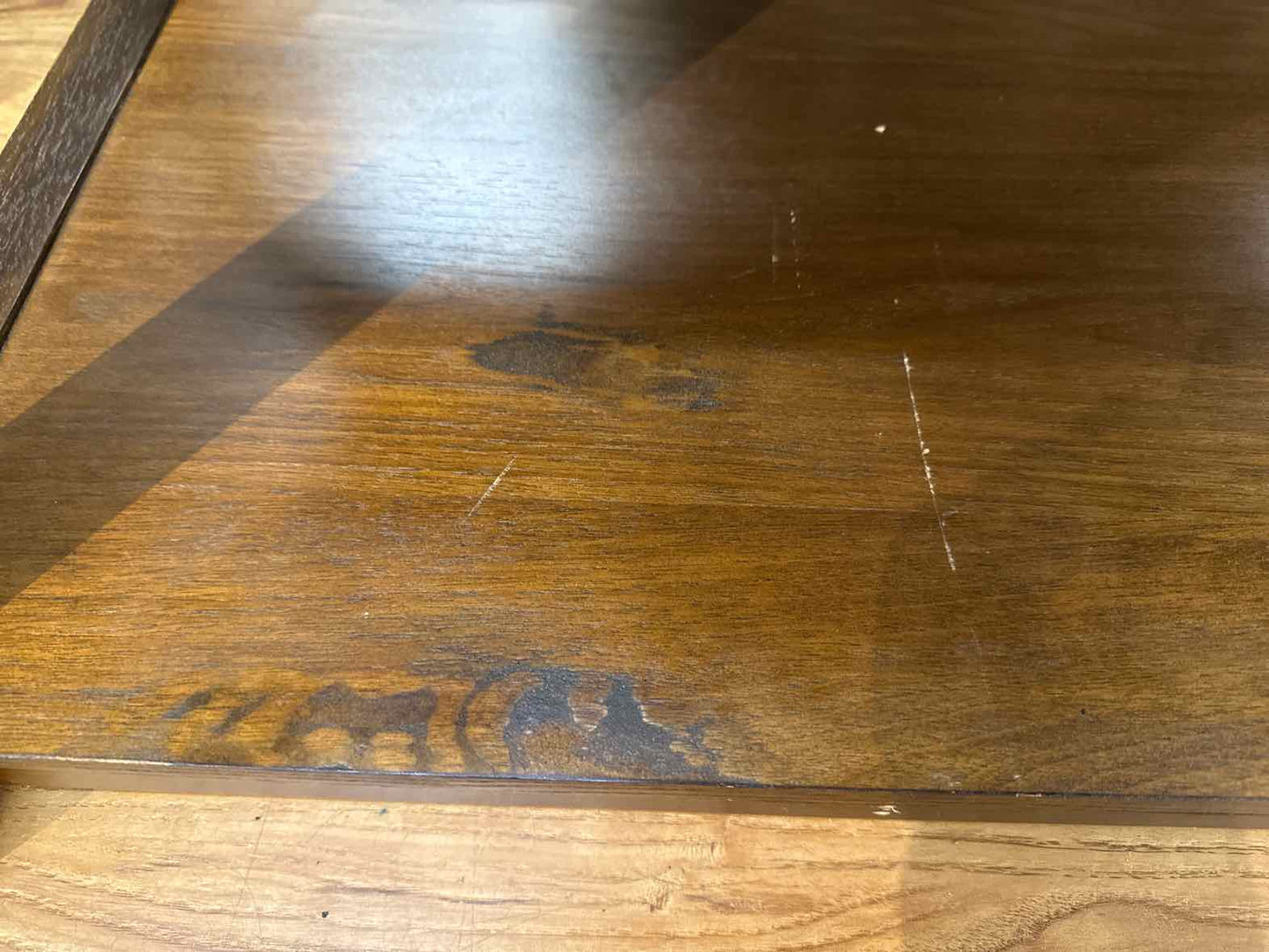 Wooden Three Shelf Bookcase