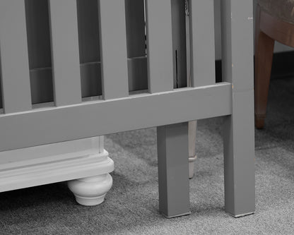 Gray Pottery Barn Kids "Elliott" Twin Bed