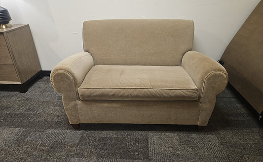 Mitchell Gold for Pottery Barn Microfiber Loveseat