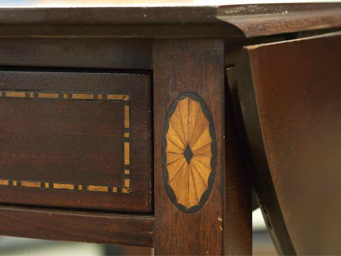 Pair of Mahogany Dropleaf Side Tables
