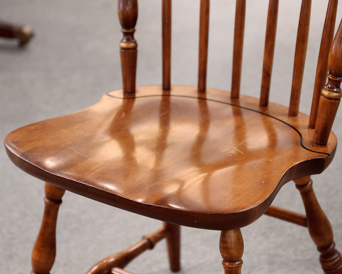 Set of 4 Hitchock Dining Chairs