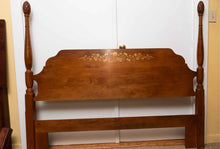 Hitchcock Queen Maple Pineapple Post  Headboard