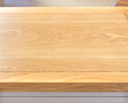 Safavieh 'Charlotte' Console in Grey Finish W/ Light Oak Top