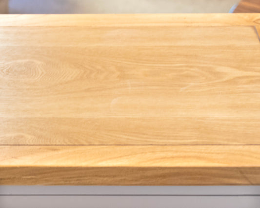 Safavieh 'Charlotte' Console in Grey Finish W/ Light Oak Top