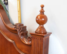 American Drew Carved Queen Bed in Cherry