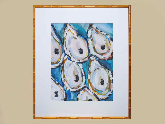 Framed Giclee:  "Oyster Shells I"