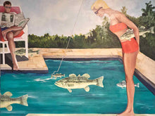 Original Oil On Canvas By Teri Tunder