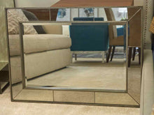 Mirror Framed Mirror W/ Silver Accents