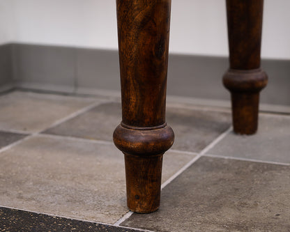 Rustic Brown Console Table