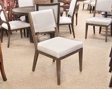Bernhardt Set Of 6 Textured Grey Upholstered Fabric Dining Chairs