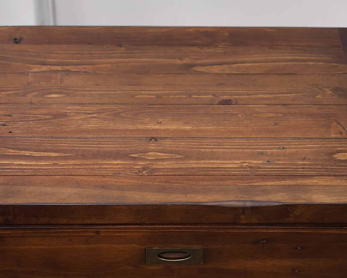 Dark Oak Distressed  Nightstand