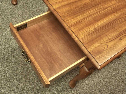 Kindcaid Pair of Oak Side Tables w/ Drawer
