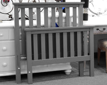 Gray Pottery Barn Kids "Elliott" Twin Bed