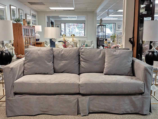 Crate & Barrel 'Willow' Two Cushion Slipcover Sofa