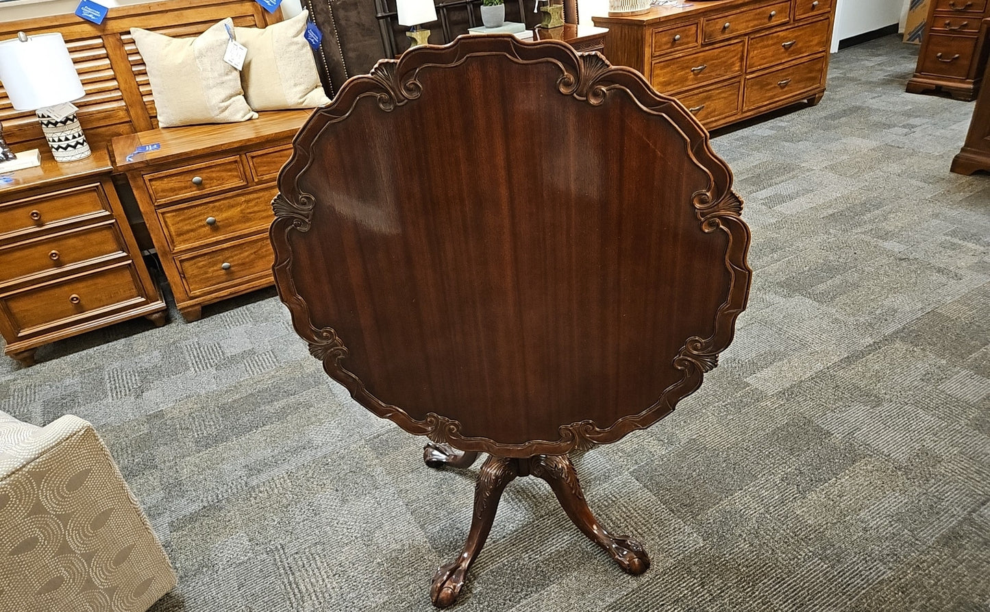 Mahogany Tilt Top Table