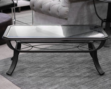 Coffee Table Charcoal and Glass
