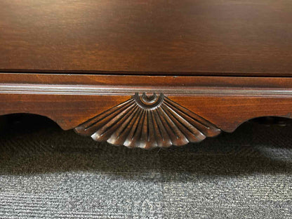 Solid Mahogany Chippendale Chest-on-Chest  With Brass Hardware